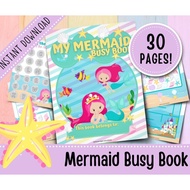 A92 - [PDF] My Mermaid Busy Book 30 pages