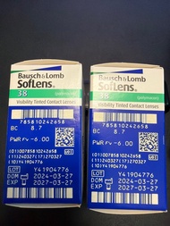 Bausch & Lomb SofLens 38 Contact Lenses