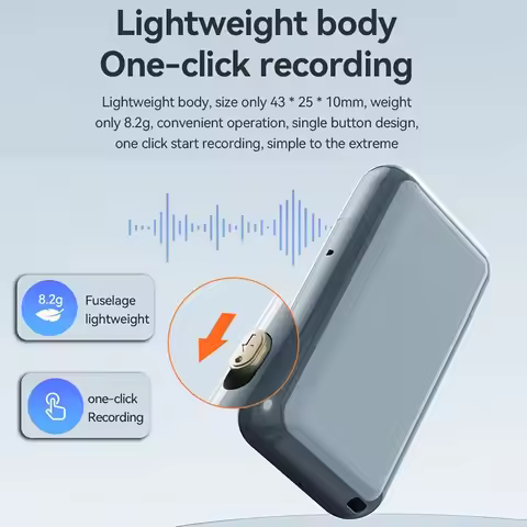 ChatGPT-4 AI Voice Recorder Transcription Translation Summary Audio Recorder AI Notetaking Device fo