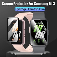 ฟิล์มไฮโดรเจลปกป้องปกป้องหน้าจอสำหรับ Samsung Galaxy Fit 3ชิ้น2ชิ้น3D โค้งฟิล์มป้องกันสำหรับ Samsung Fit 3ฟิล์มแก้วนิ่ม