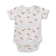 [USA] Sapling Child 100% Certified Organic Signore Fox Bodysuit (0-3m)