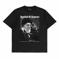 MEN'S DISTRO T-SHIRT, IRAN AYTOLLAH ALI KHAMENEI FIGURE T Shirt Lelaki Baju T Shirt Lelaki