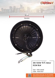 มอเตอร์รถจักรยานไฟฟ้า อะไหล่รถจักยานไฟฟ้า แบรนด์ sagasonic
