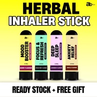 INHALER HERBAL AROMATHERAPHY RELAX (STRESS & ANXIETY RELIEF, DEEP SLEEP, FOCUS AND FEFRESH, MOOD BOO