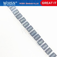 Set of 50 resistors 2512 SMD 1W 1% 0.1R 0.1 ohm R100 dedicated