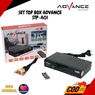 SET TOP BOX ADVANCE STP-A02 SET TOP BOX TV TABUNG STB TV SET TOP BOX WIFI STB ADVANCE SET TOP BOX UNTUK TV DIGITAL SET TOP BOX MURAH STB RECEIVER SET TOP BOX PAKET KOMPLIT