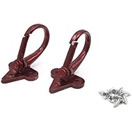 Fixation 876 93b Red c76 1e1 Screw 2Pcs Hook Bag d9f (id: Holder Ruilogod Motorcycle Hanger Mount