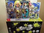 🌟全新🌟 未開封 日版🇯🇵 Splatoon 3 遊戲 + amiibo set + amazon限定送貨紙箱 NS Switch Nintendo game 任天堂 斯普拉遁 漆彈 造型 skin