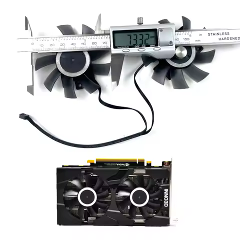 NEW Cooling Fan 4pin RTX2060 GTX1660 GPU FAN For Inno3D RTX2060 GTX1660 Ti 6GB Twin X2 Cooler Fan