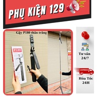 Selfie stick P180/P185 with 1.8m 360 degree rotating video handle, super sturdy 4-legged brand name 