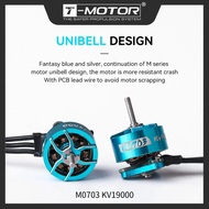 T-MOTOR M0703 KV19000 Brushless Motor 65-75mm Tiny Whoop Indoor Racing Fpv Motor Multicopter FPV Dro