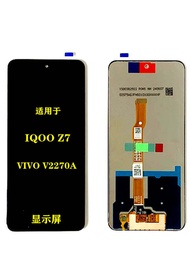 จอแสดงผลแบบ LCD สำหรับโทรศัพท์มือถือ Vivo V2270A จอสัมผัสแบบ LCD สำหรับ Vivo IQOO Z7 5G ชิ้นส่วนโทรศ