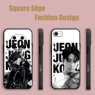 Casing For iPhone 15 Pro Max 16 PRO MAX 16e Bts Jungkook LCD02 Phone Case Square Edge