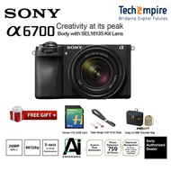 Sony A6700 / A6700 Mirrorless Digital Camera With Lens ( Body & 16-50mm & 18-135mm )
