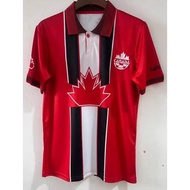 【Retro Version】1998 canada Retro Soccer Jersey Top Quality Vintage Football Jersey custom T-shirt