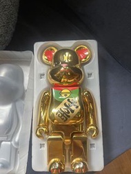 Bearbrick 電鍍金色 招財貓千萬兩