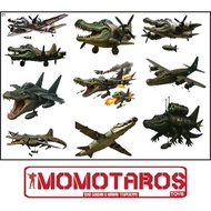 Bombardiro Crocodilo Anomaly Ramadhan Sticker 1 pc
