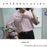 Pink turtleneck shirt - 2nd row - SMK