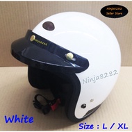 Helmet Magnum M8 - White ( L / XL ) SGV MS88 KHI XDOT MHR LASER BKP LTD INDEX BELL BOGO