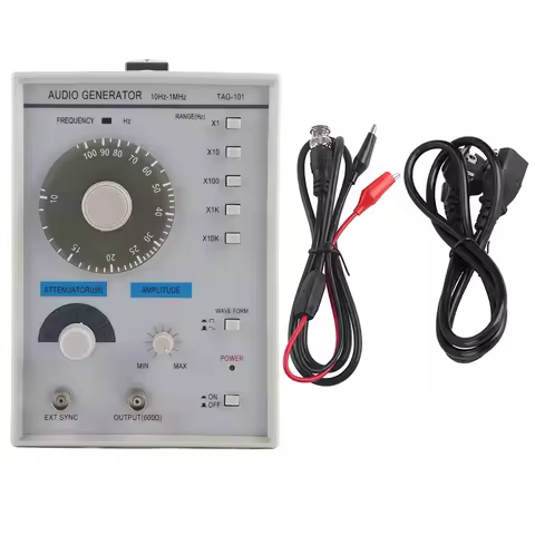TAG‑101 Audio Generator 10Hz‑1MHz Low Frequency Signal Generator for Maintenance