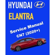 HYUNDAI ELANTRA CN7 HEV (2020+) SERVICE WORKSHOP MANUAL