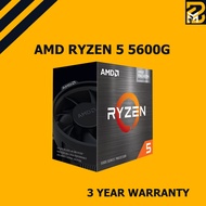 AMD RYZEN 5 5600G 6C/12T (INCLUDES WRAITH COOLER)
