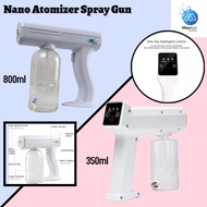 Nano Atomizer Spray Gun Wireless Rechargeable Disinfection Sprayer Nano Blue Ray Atomizer Fogging Spray Gun 蓝光雾化
