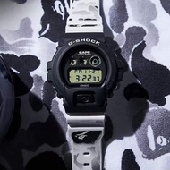 100% Original Casio G-Shock x A BATHING APE BAPE 10th Anniversary DW-6900BAPE20-1PFP DW-6900BAPE DW-