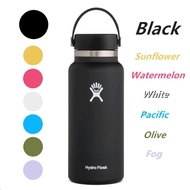 Hydro Flask 32oz Wide Mouth Water Bottle 2.0 Stainless Steel & Vacuum Insulated - Leak Proof Flex Ca