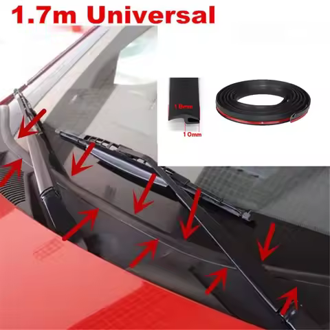 Ageing Rubber Seal Strips Under Windshield Panel for Audi A3 8P 8V Q5 Q7 A4 B5 B8 B6 B7 A5 A6 C5 C6 