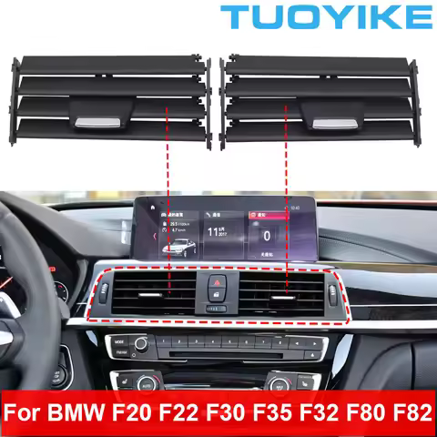 Car Front Middle Center AC Vent Grille Clip Slider Repair Kit For BMW 1 2 3 4-Series F20 F22 F30 F31