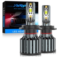 XSTORM 2pcs H4 LED Headlight H7 H11 Canbus 9005 HB3 Led 80w Bulb CSP Light Automobile Turbo Car Ligh