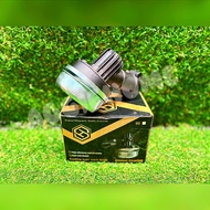 GLOBAL SHARING หัวเกียร์ 28มิล 9ฟันเฟือง (สีดำ) หัวงอ 45องศา อะไหล่เสริม เครื่องตัดหญ้า หัวเกียร์ตัด