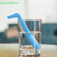 AUGUSTINE 5 Pieces Hiccup Straw, Reusable PP Belch Stopper Straw, Practical Universal Effective L-Sh