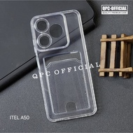 Itel A50 Card Case Clear Card Slot Case Itel A50