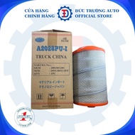 Air filter A2028PU-I THACO engine Electric machine 350 500B Dimensions 200x280x115/0 Sunfil 1