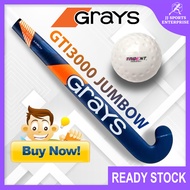 Grays GTI3000 GTI 3000 Jumbow Indoor Hockey Stick Kayu Hoki Trident Indoor Hockey Ball Grays Rogue Hockey Bag