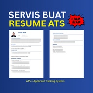 Servis Buat Resume | Professional Resume Services | Edit Resume