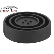 Movflack ยางปิดผนึกอเนกประสงค์สำหรับรถยนต์ไฟหน้ารถมอเตอร์ไซค์แบบ LED ฝาครอบกันฝุ่นฝาซีล90มม. สีดำ