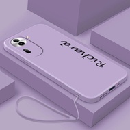 OPPO Reno 11 Pro 5G reno11F 11 Pro 5G Name Custom Artistic Design Cover Anti-Slip Candy Color Soft C