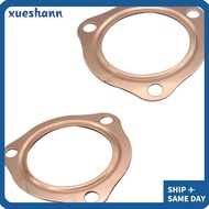 XUESHANN 2Pcs Header, Copper Exhaust, Car Assessories Parts Collector For Car