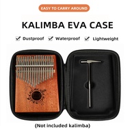 กระเป๋า Kalimba 17/21 คีย์ กระเป๋าเปียโนนิ้วหัวแม่มือ Mbira แบบพกพา กล่องเก็บแข็ง EVA กันฝุ่น กันน้ำ