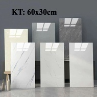 PVC wall panels, aluminum-coated PVC foam, stone-grained PVC 60x30cm