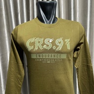 Kaos Fashion CRS 91 Lengan Panjang Pria Brand Terbaru Bahan Katun 20s Tebal dan Adem  Tersedia Ukura