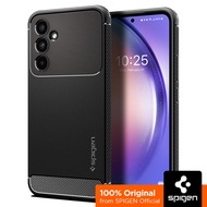 SPIGEN Case for Samsung Galaxy A54 / A53 / A14 / A13 [Rugged Armor] Carbon Fiber Design Black TPU Ca