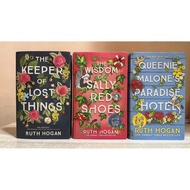 Ruth Hogan Books (The Keeper of Lost Things/ Sally Red Shoes/ Queenie Malone) - Hardcover Preloved
