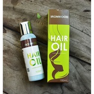 Ironwood Hair Oil 100ml MINYAK RAMBUT OBAT MENUMBUHKAN RAMBUT MENGHITAMKAN UBAN MENYEHATKAN KULIT RA