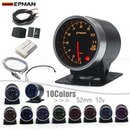 EPMAN 2" 52mm Smoke Car Auto Digital Multicolour EGT Exhaust Gas Temp Gauge Meter   Pod Holder Senso