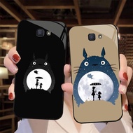 BK-19 My Neighbor Totoro Glass Casing for Samsung Note J4 J6 Core J7 9 Prime Pro Plus