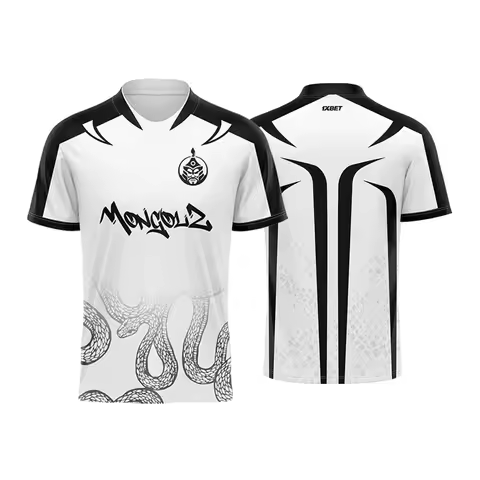 The MongolZ Esports Team 2025 New Jerseys CSGO Major Training Summer Breathable Tops Street Trendy C